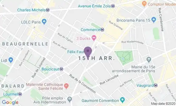 Localisation Mtre Tape Laurent