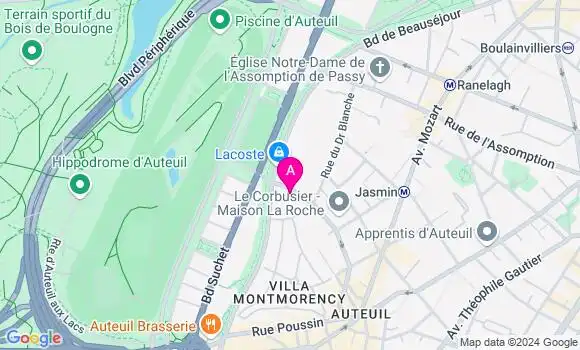 Localisation Mtre Toison Marie