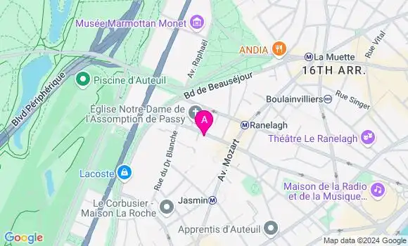 Localisation Mtre Touret Joy