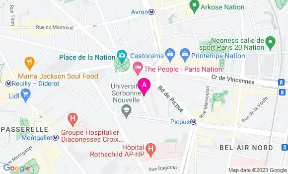 Localisation Mtre Traore Bintou