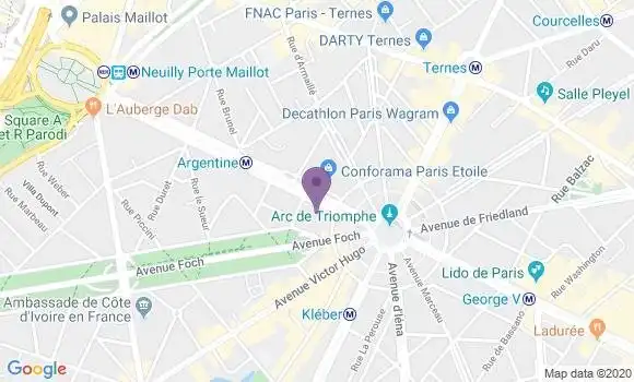 Localisation Mtre Canavate Clothilde