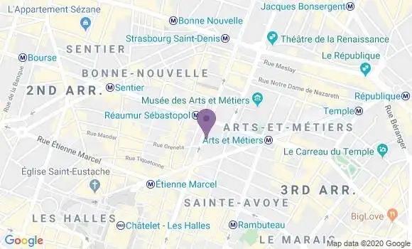 Localisation Mtre Pechard Antonin