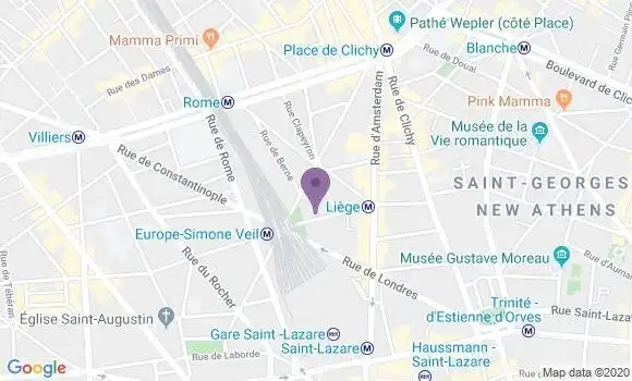 Localisation Mtre Testu Hugues
