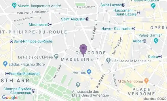 Localisation Mtre Tidier Sophie