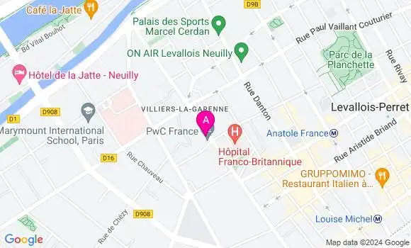 Localisation Mtre Touchet Elsa