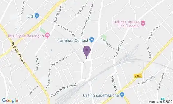 Localisation Mtre Brocard Estelle