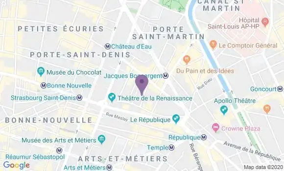Localisation Mtre Denis Simon