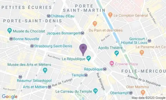 Localisation Mtre Dupourque Marion
