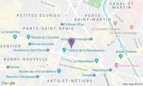 Localisation Mtre Lecat Hélène