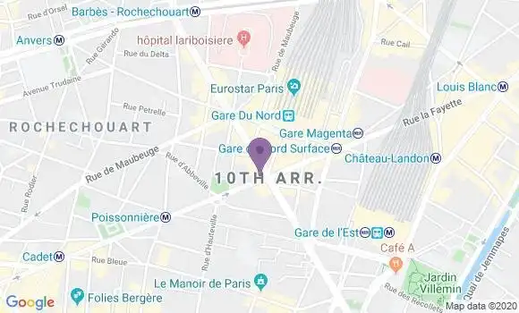 Localisation Mtre Rollin Bénédicte