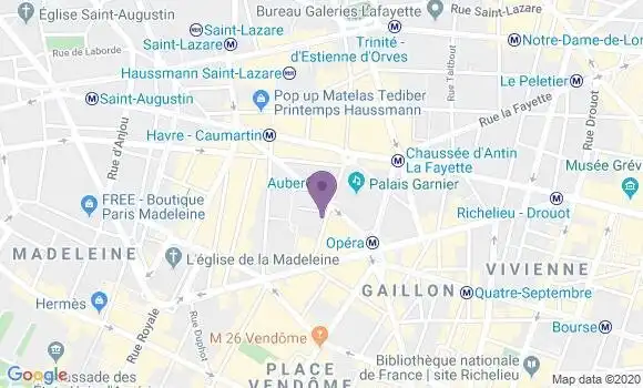 Localisation Mtre Roche David