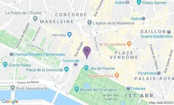 Localisation Mtre Roquebert Stanislas
