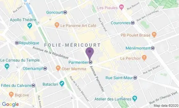 Localisation Mtre Autier Mathilde