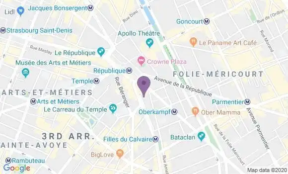 Localisation Mtre Clerc Cassandre