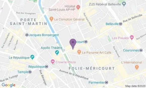 Localisation Mtre Cochet Daniel