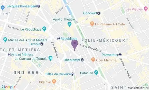 Localisation Mtre Dabreteau Nicolas