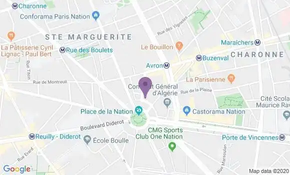 Localisation Mtre Levert Marine