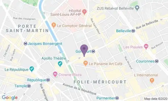 Localisation Mtre Masdemont Lamia