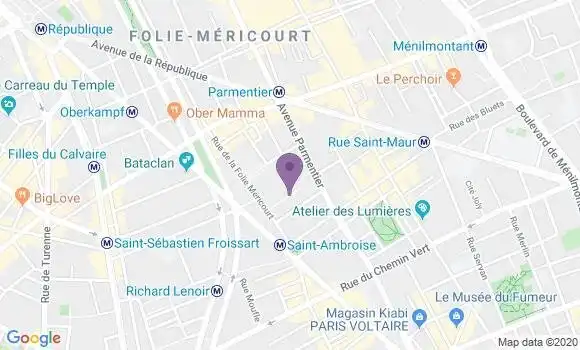 Localisation Mtre Maupeu Julie