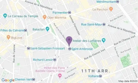 Localisation Mtre Mazzantini Sara