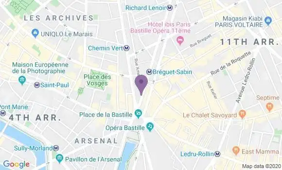 Localisation Mtre Pinto Marie Laure