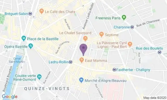 Localisation Mtre Porte Nicolas