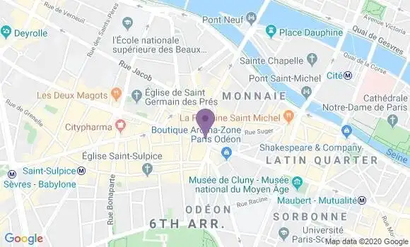 Localisation Mtre Riotte Victor