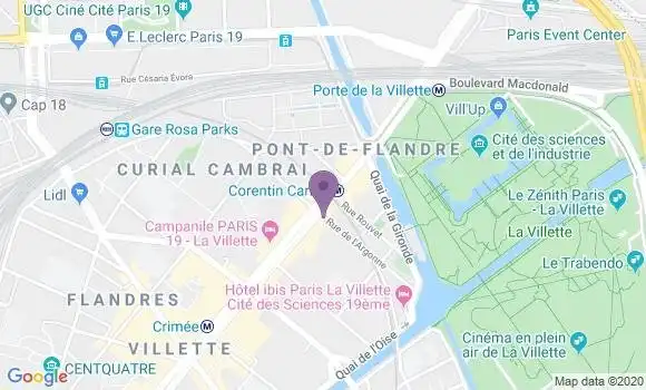 Localisation Mtre Diesse François