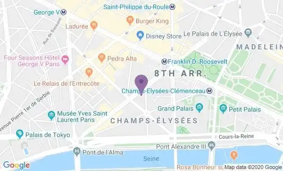 Localisation Mtre Ribierre Xavier