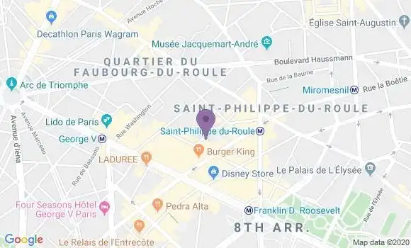 Localisation Mtre Rodriguez Thomas