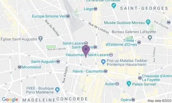 Localisation Mtre Roussel Julie