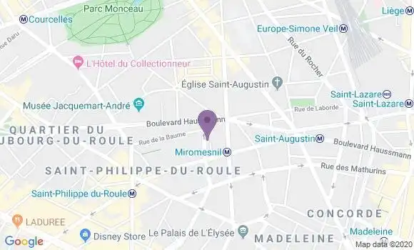 Localisation Mtre Dimidjian Lecomte Karina