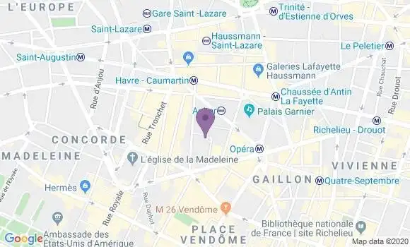 Localisation Mtre Rastoul de Nouel Anne Laure