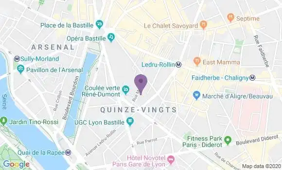 Localisation Mtre Bachiri Pauline