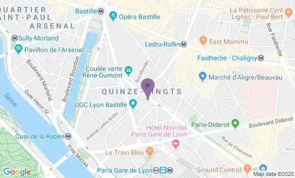 Localisation Mtre Bounfour Théa