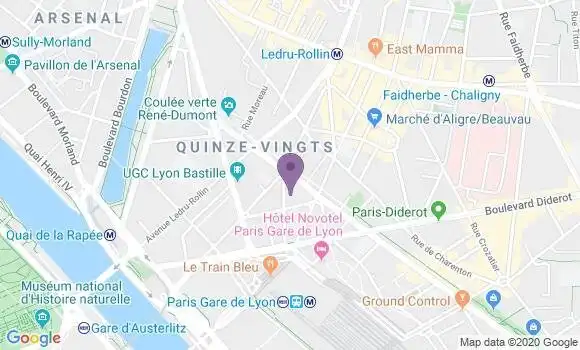Localisation Mtre Chaye Clémentine