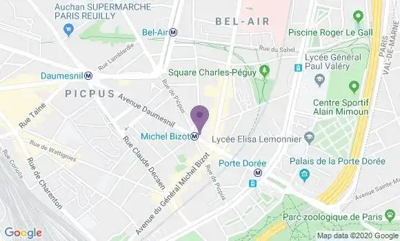 Localisation Mtre Delost Hortance