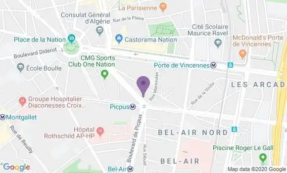 Localisation Mtre Grenier Laura