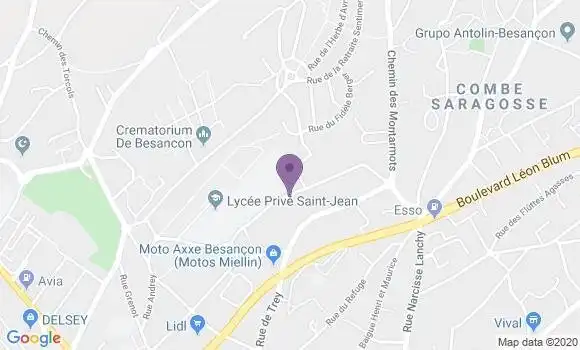 Localisation Mtre Girardi Isabelle