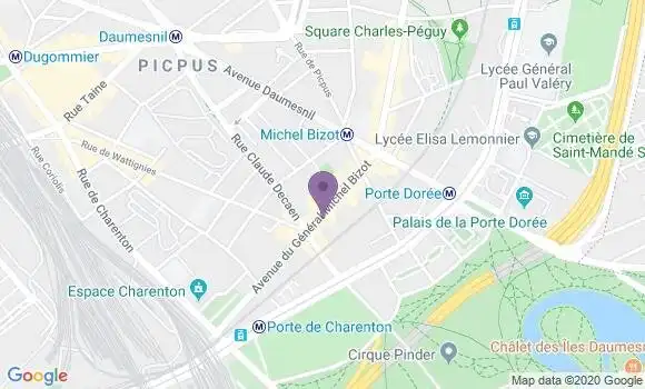 Localisation Mtre Soria Ondine