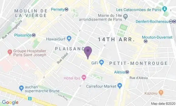 Localisation Mtre Sellier Emeline