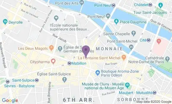 Localisation Mtre Salinas Audrey