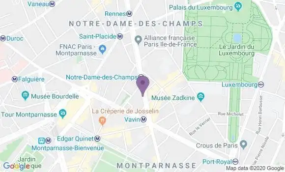 Localisation Mtre Silvestre Antonin