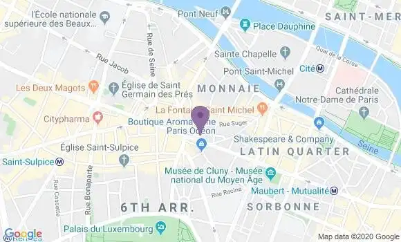 Localisation Mtre Slama Dylan