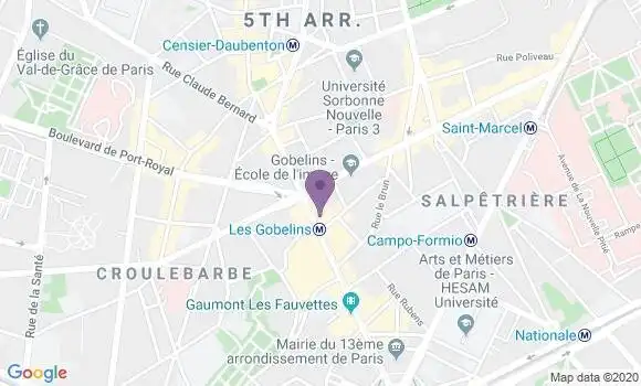 Localisation Mtre Caussade Mathilde
