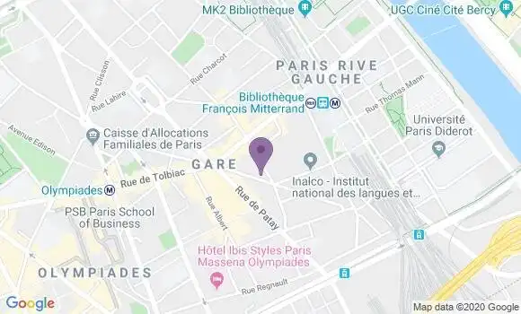 Localisation Mtre Constantin Louis