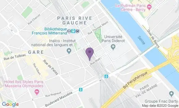 Localisation Mtre Goudarzian Marc