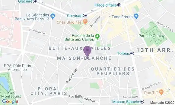 Localisation Mtre Latil Arnaud
