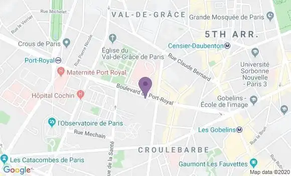 Localisation Mtre Lauret Romain
