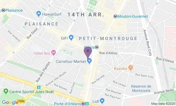 Localisation Mtre Chatain Gwendal